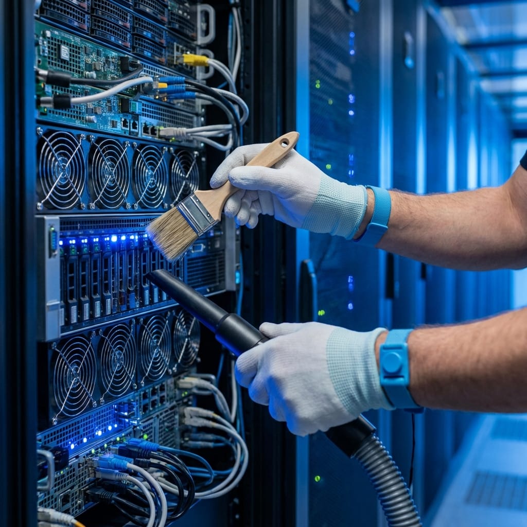 Server Room Cleaning